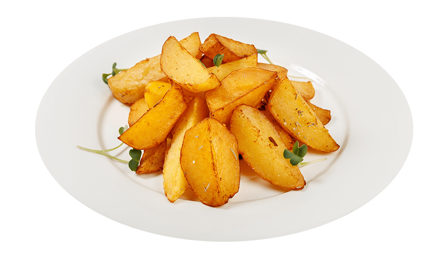 Ароматный картофель с разморином и чесночком